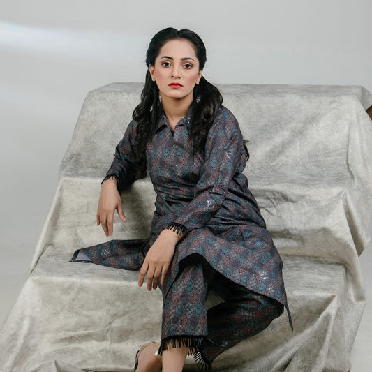 Pk Two pieces set (Printed Mixed)