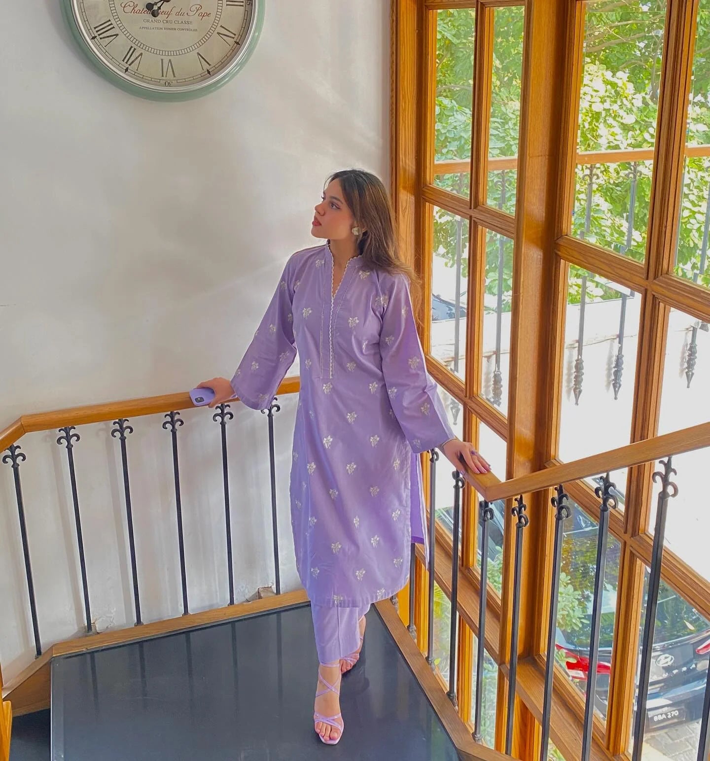 Pk Two pieces set (Lilac)