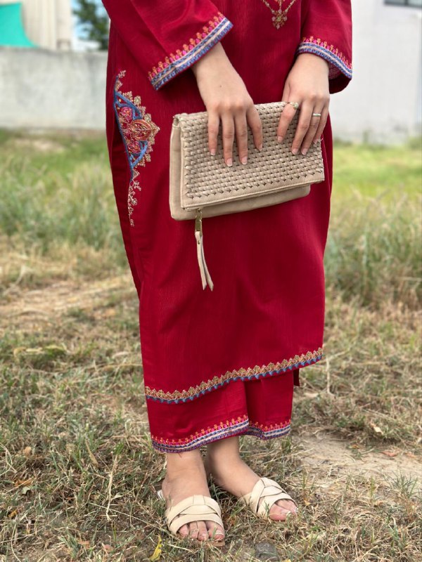 Pk Two pieces set (Red)