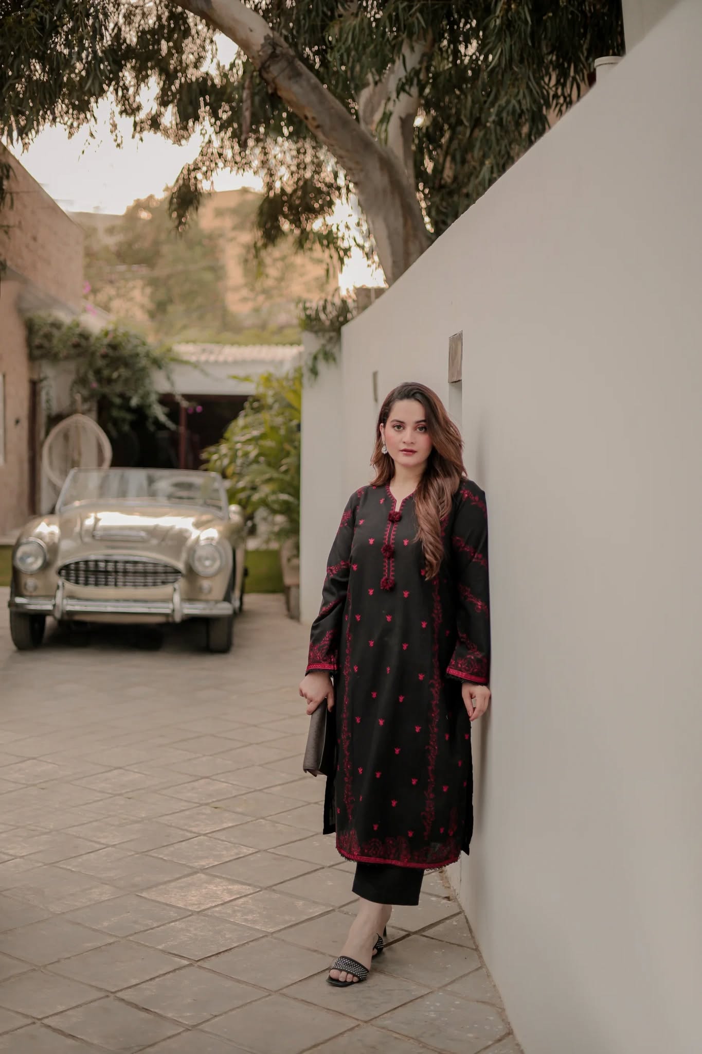 Pk Two pieces set (Black)